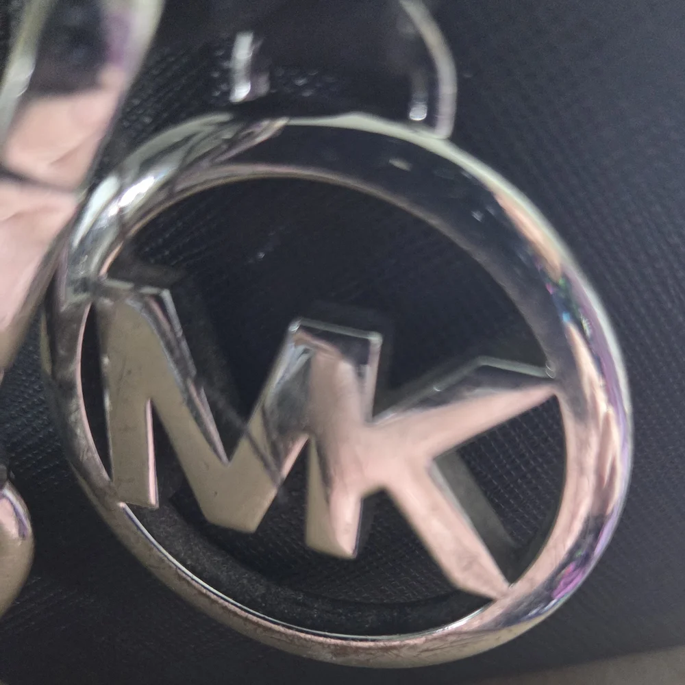 Michael Kors Black Satchel with Gold Details - Picture 7 of 9